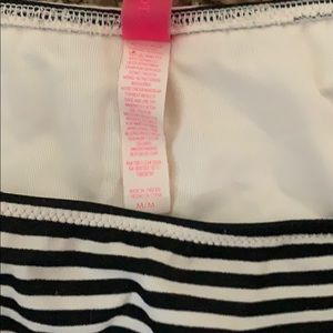 Medium black and white Victoria secret swim suit